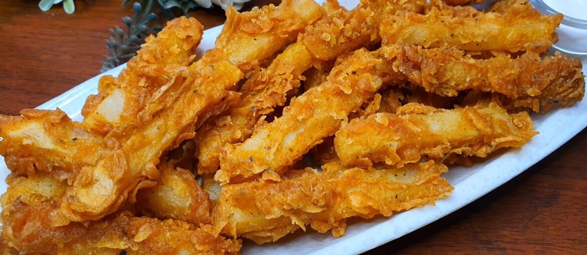 Ramazan Special POTATO ZINGER FRIES Recipe | Crispy French Fries Recipe