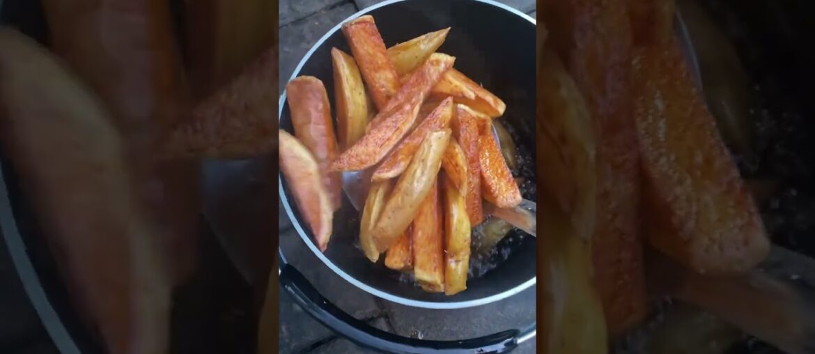 The secret to perfect fried French fries #youtubeshorts #shortvideo