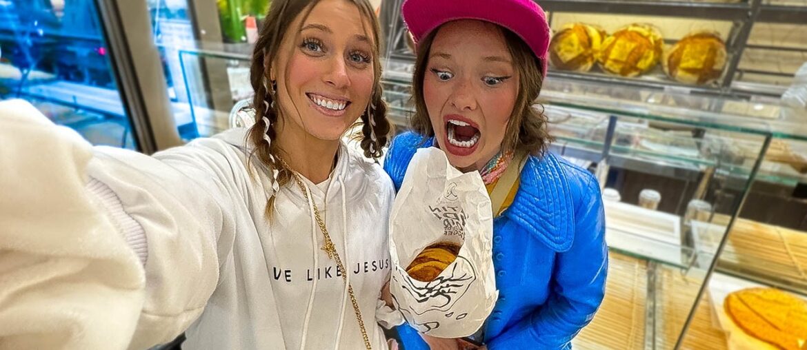 Eating EVERYTHING in PARIS With @zoetube :)