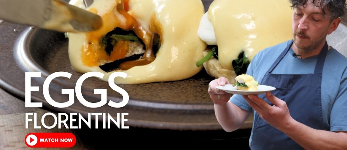 Eggs Florentine Like a Chef | Restaurant-Style Brunch at Home with St Ives Cookery School Eggs Florentine Like a Chef | Restaurant-Style Brunch at Home with St Ives Cookery School
