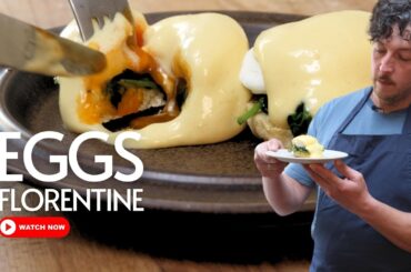 Eggs Florentine Like a Chef | Restaurant-Style Brunch at Home with St Ives Cookery School