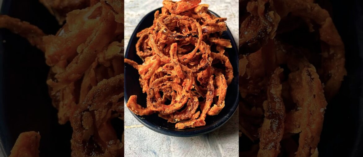 French Fried Onions Recipe | How to make Crispy Fried Onions | Kitchenstagram