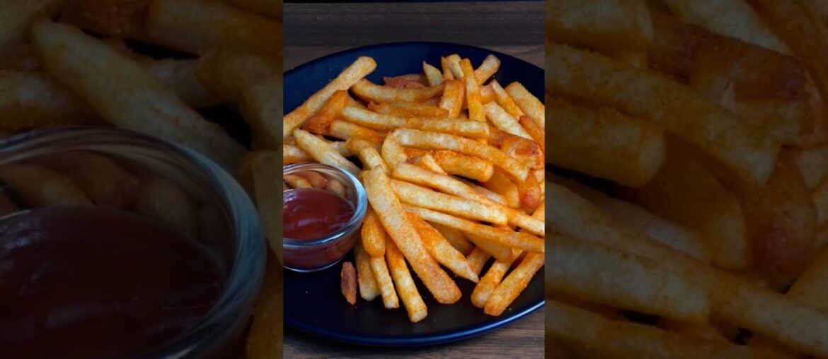 Perfect Crispy French Fries | Easy Recipe for Restaurant-Quality Fries!! #HomemadeFries #CrispyFries