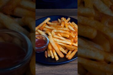 Perfect Crispy French Fries | Easy Recipe for Restaurant-Quality Fries!! #HomemadeFries #CrispyFries
