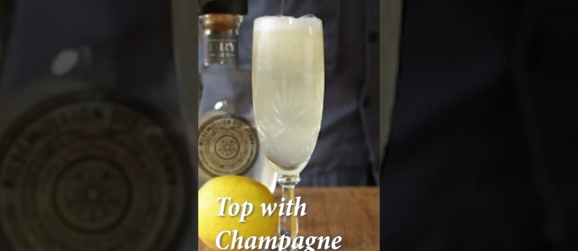 Rosemullion Distillery - French 75 Dry Gin Cocktail