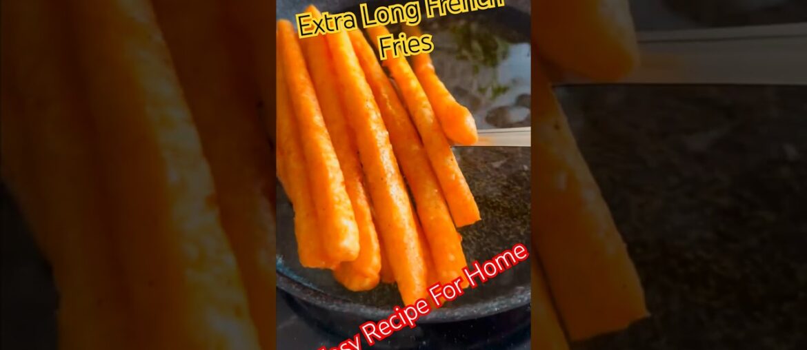 Long Potato Fries Tutorial #french #long #fry #food #potato #fry Long Potato Fries Tutorial #french #long #fry #food #potato #fry