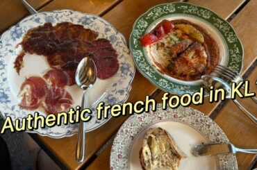 Trying this new french restaurant in kuala lumpur malaysia