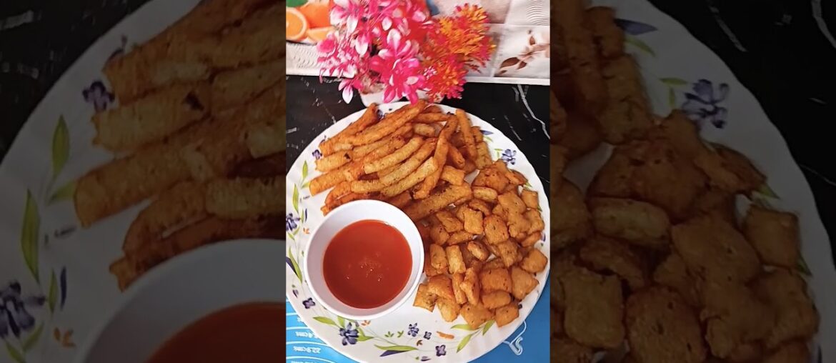 Crispy French Fries At Home #delicious #potatosticks #recipe #sanarasoi