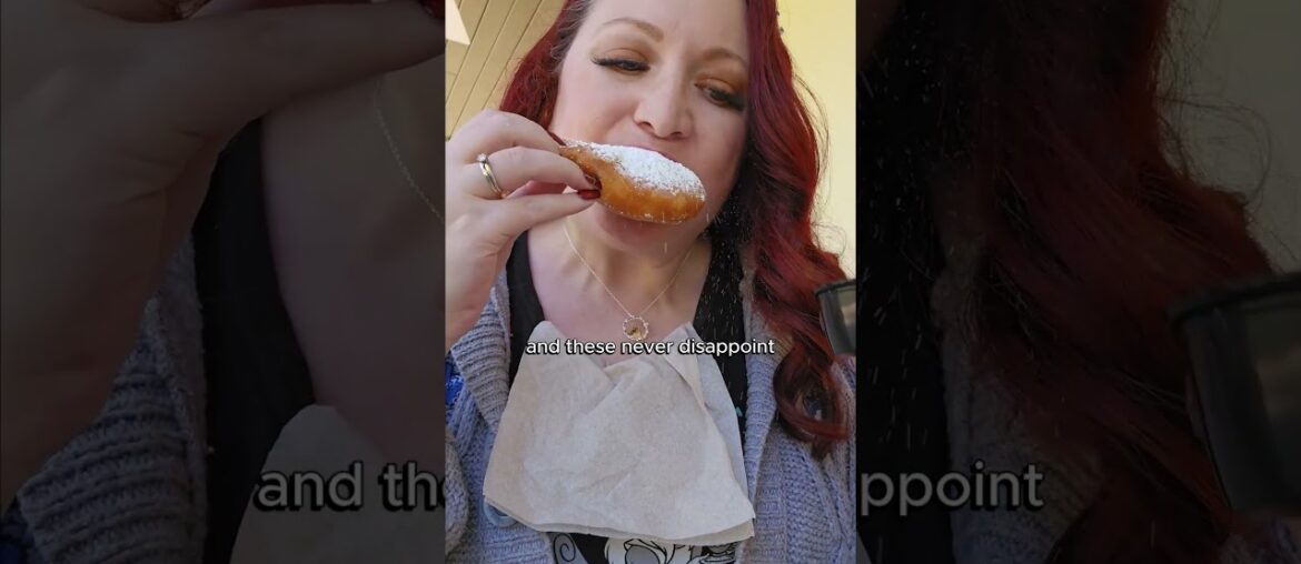 New Port Orleans French Quarter Food | Disney Dining Review | Disney Vlog #shorts