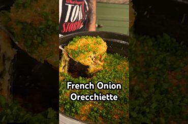 Full recipe in the description for Ham’s French Onion Orecchiette