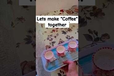 Lets make Coffee together || Coffee Recipe at home......