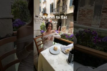 What I Ate in a Week in Paris | the prettiest restaurants #travel #paris