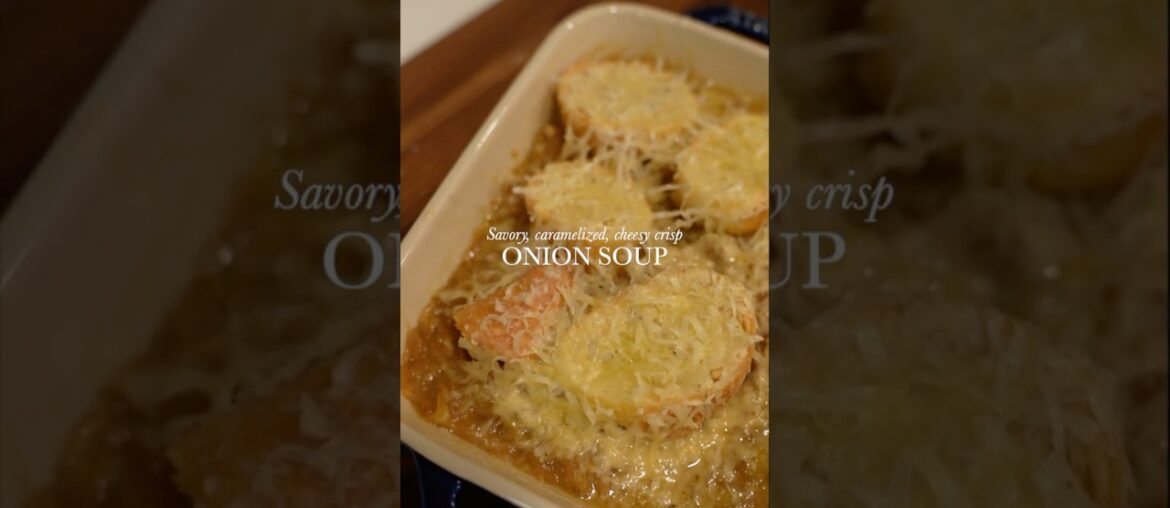 Homemade French Onion Soup - Cozy Home Vibes