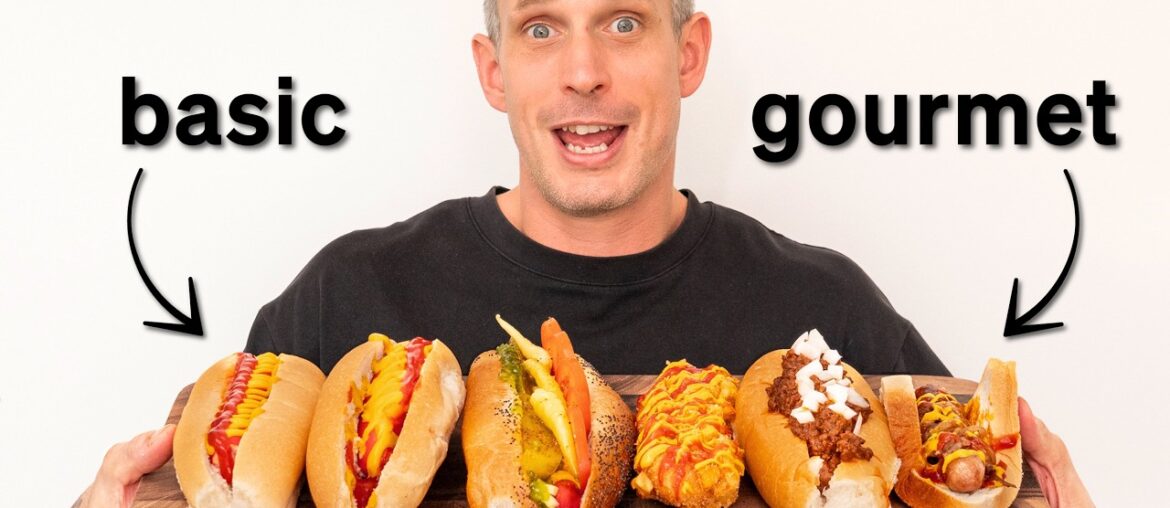5 Hot Dogs From Basic To Gourmet - Level Up Your Party Food