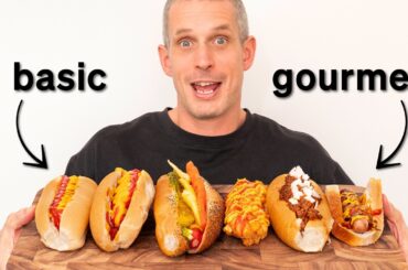 5 Hot Dogs From Basic To Gourmet - Level Up Your Party Food
