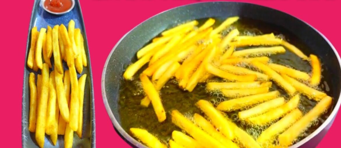 French Fries Recipe Crispy and Tasty - Potato Snacks Evening | Easy French Fries