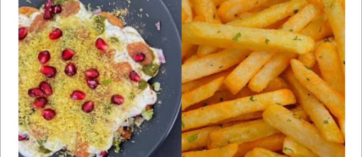 Easy Potato Recipes: french fry recipe Iftar Special Dahi Papdi chaat & | Homemade Crispy Papdi | |
