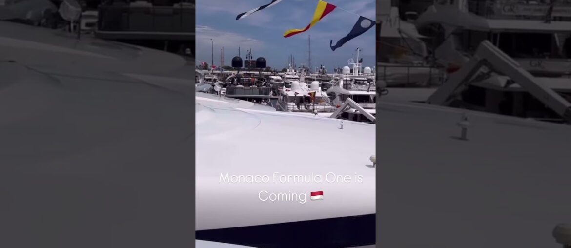 Experience the Thrill of the Monaco Formula 1 Grand Prix Aboard a Luxury Yacht