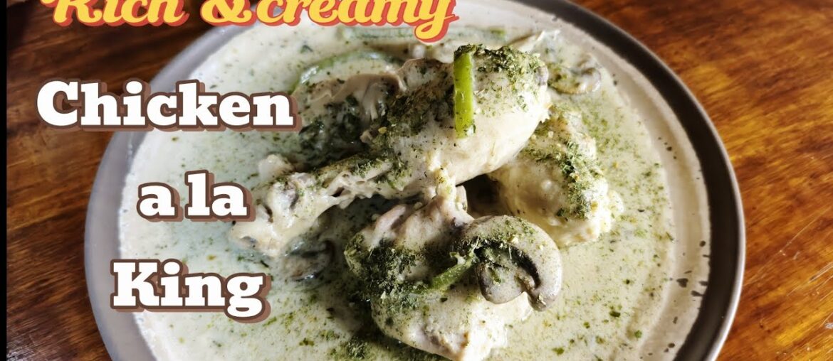 How to Make Classic Chicken a la King |The stay at home Chef How to Make Classic Chicken a la King |The stay at home Chef