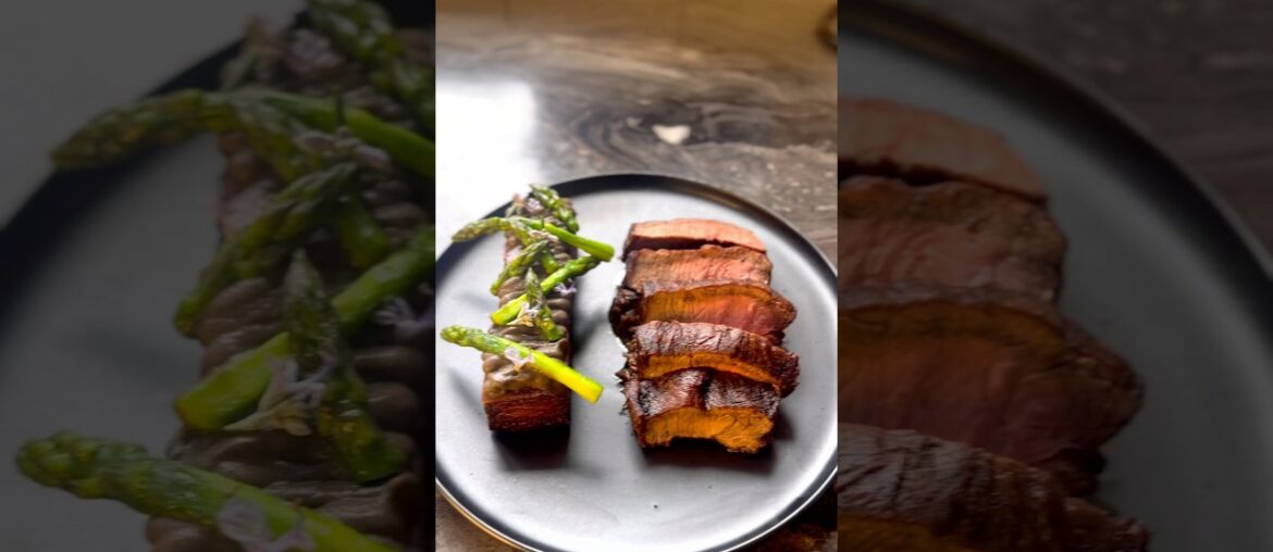 The fanciest steak and chips ever! Fine dining comfort food. #smallplates #steakandpotatoes #foodie