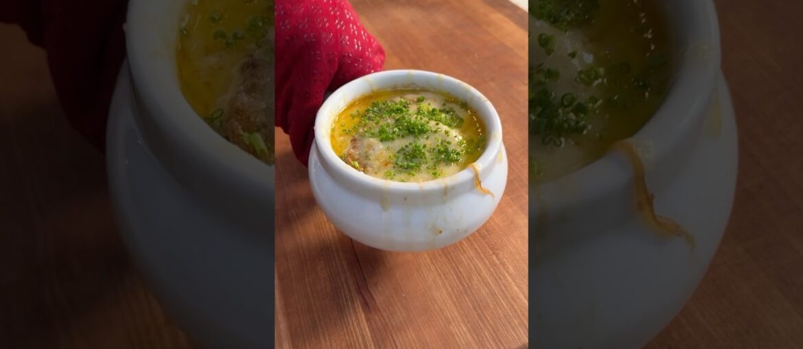 French Onion Soup For The Rain :)