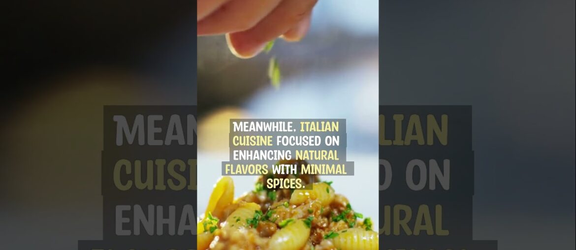 Why Italians Look Down on French Cuisine!