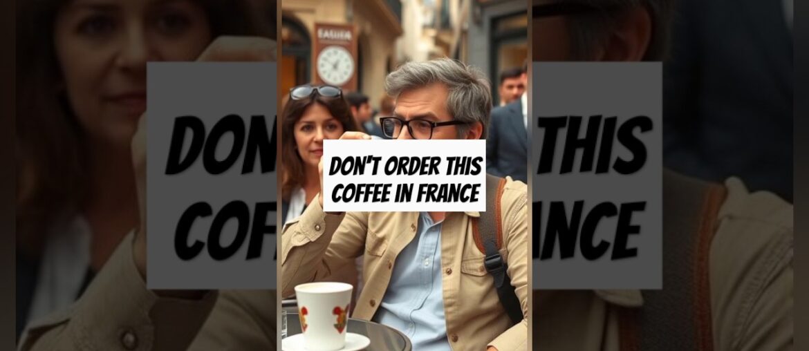 This Coffee OFFENDS French Baristas! This Coffee OFFENDS French Baristas!