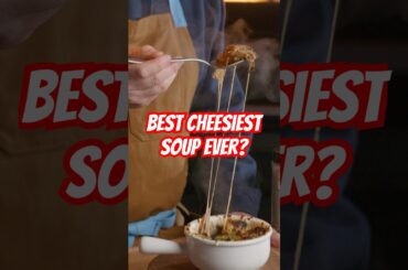 How to make the best, cheesiest soup ever? Delicious French Onion Soup!