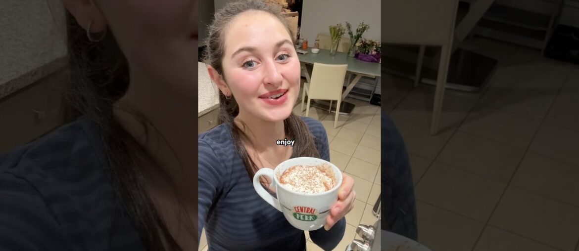 French Hot Chocolate!! #viralshort #recipe #fyp