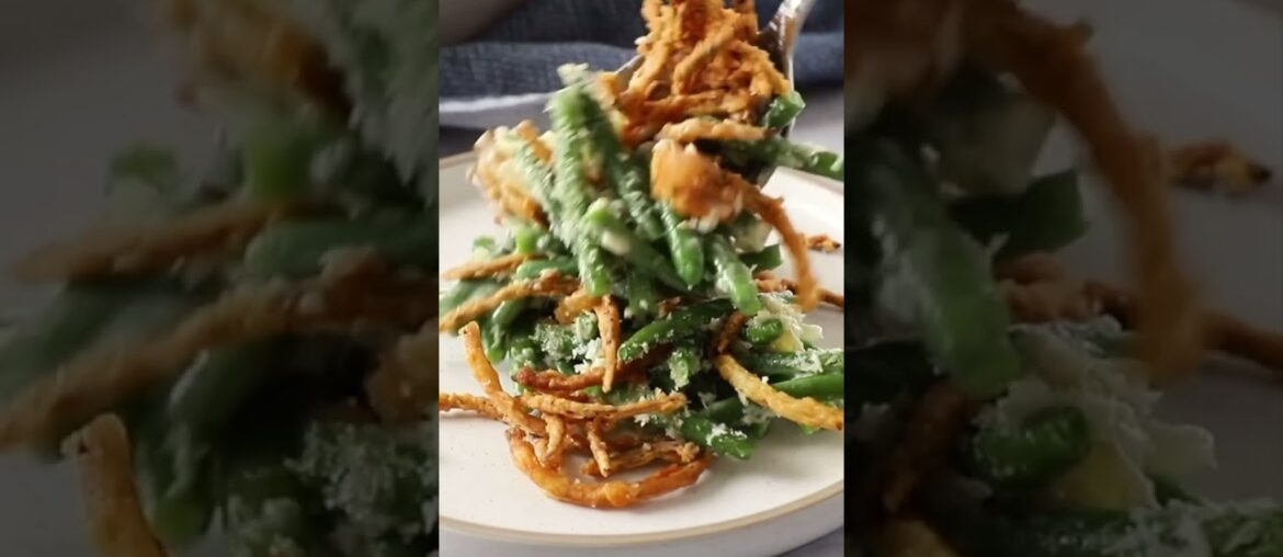 This is the BEST green bean casserole!
