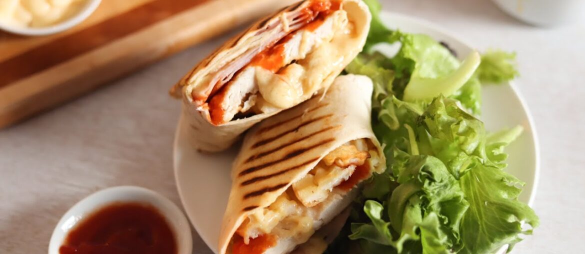 Chicken Cordon Bleu-Style French Tacos Recipe