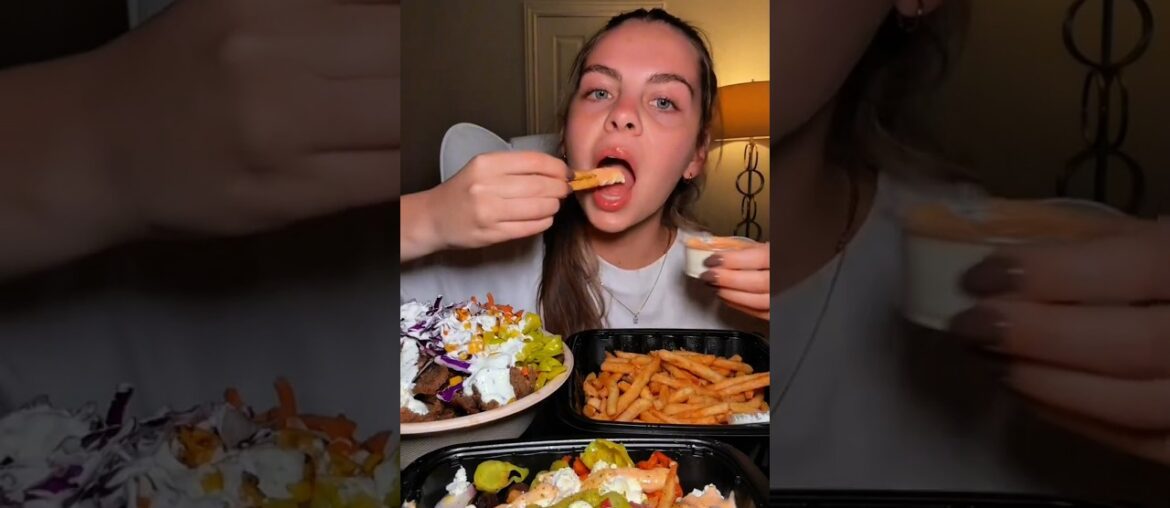 Fries Mukbang Vol.2 Compilations #food #mukbang #fries #compilation #shorts