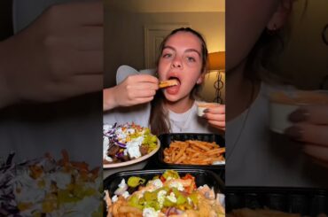 Fries Mukbang Vol.2 Compilations #food #mukbang #fries #compilation #shorts