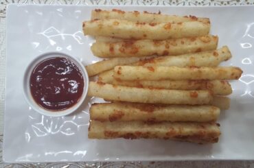 Easy Potato Recipe!Potato Cheese Sticks Recipe/Crispy French Fries