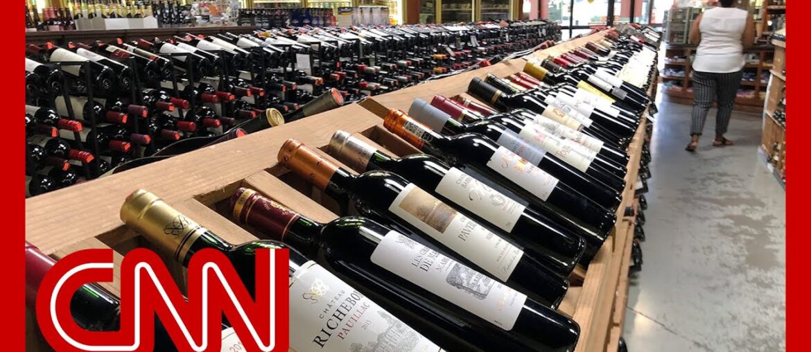 Trump threatens 200% tariff on European alcohol as trade war escalates Trump threatens 200% tariff on European alcohol as trade war escalates