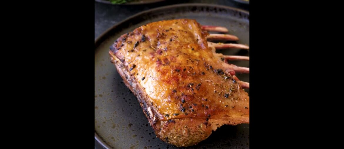 FAT bastard – Parmesan & Herb Crusted Lamb Rack with Roasted Vegetable Salad FAT bastard - Parmesan & Herb Crusted Lamb Rack with Roasted Vegetable Salad