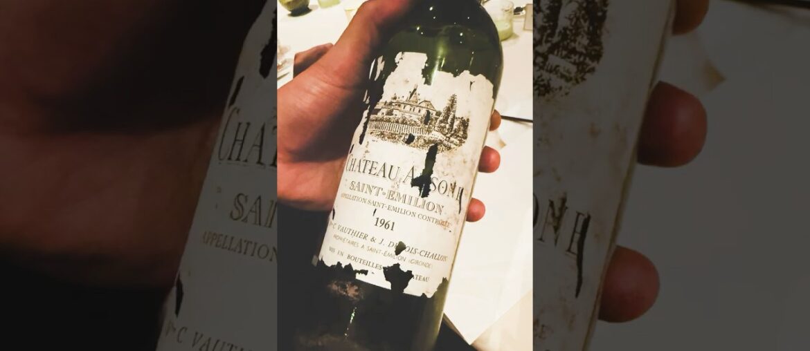 Tasting Bordeaux’s Finest!! | 1937, 1947, 1961 Chateau Ausone #winetasting #frenchwine #winelovers