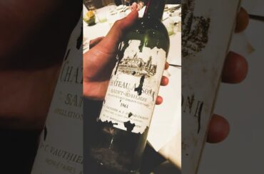 Tasting Bordeaux’s Finest!! | 1937, 1947, 1961 Chateau Ausone #winetasting #frenchwine #winelovers