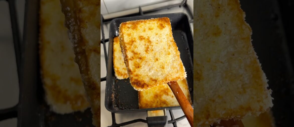 Eggless French toast