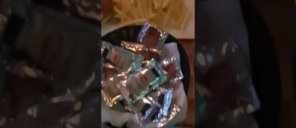 Swordfish & Salmon dalad french fries white wine coffee brandy. Spain 50 euros.