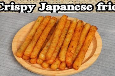 Japanese Crispy French Fries At Home || Delicious Potato snake Potato Recipes||Tasty Food 786