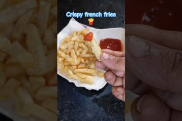 Perfect Crispy French Fries#shorts #frenchfries#fingerchips#frenchfry  #trending#patatosnacks#snacks