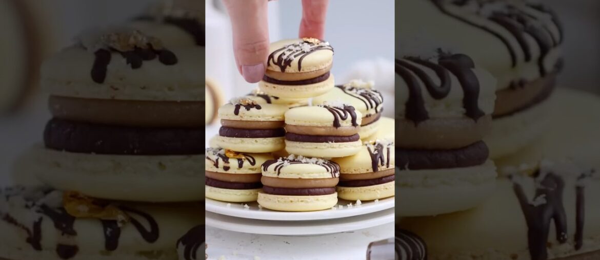 Easy French Macaron Recipe #dessert #macaron  #cakedecorating