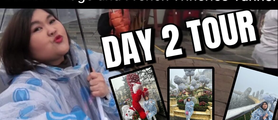 EXPLORING THE FAMOUS GOLDEN BRIDGE AND FRENCH WINERIES TUNNEL IN VIETNAM! DAY 2 IN VIETNAM!