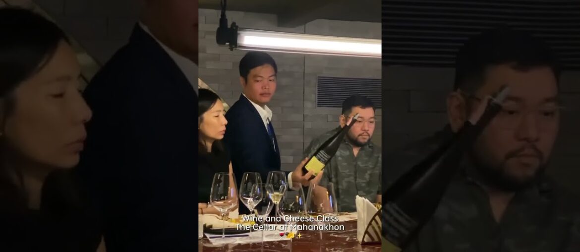 Wine and Cheese Class , The cellar at Mahanakhon Wine and Cheese Class , The cellar at Mahanakhon