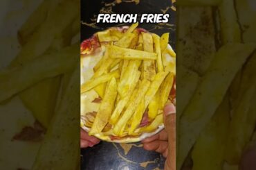 french fries recipe at home| #frenchfries #fries #shorts