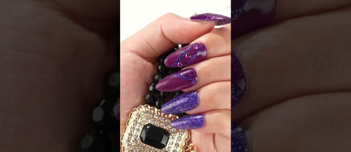 Dip Powder Glitter Wine Red for Valentine,  Nail Dipping Powder French Nail Art#shorts