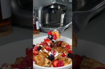 high protein, low calorie french toast! #weightloss #recipe #healthydiet #caloriedeficit