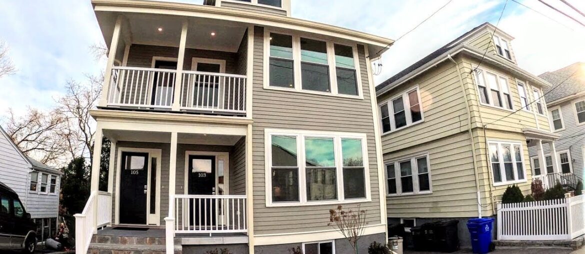 105 Neponset Ave., Roslindale...Complete Renovation 3 Bed, 2 Bath with Gourmet Kitchen, & Garage!