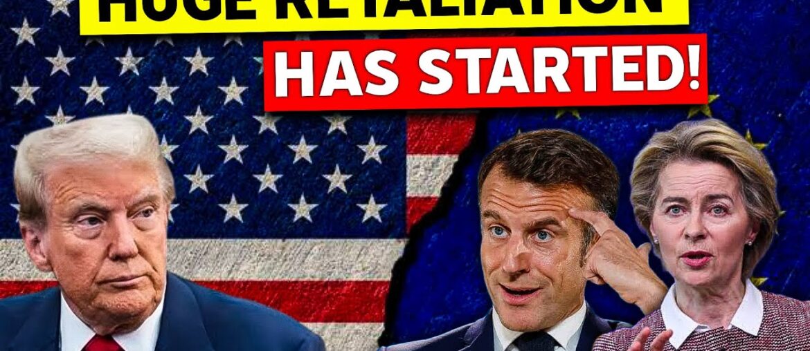 EU and France hit back at President Trump's 200% tariffs Threat |Drop SUDDEN BOMBSHELL on Trump!